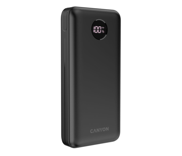 CANYON PB-2002 LED 20000 mAh PD 20W QC 3.0 Czarny - 1261520 - zdjęcie 2